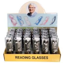 300 Bulk Black Reading Glasses In Display Box