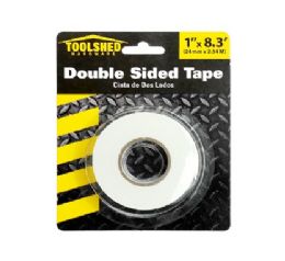 144 Bulk Ts Double Sided Tape 1in X 8.3ft
