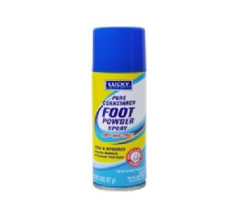 24 Bulk Lucky Foot Powder Spray 2oz