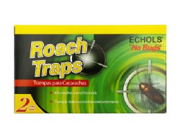36 Bulk Echols No Bugs Roach Glue Trap 2ct