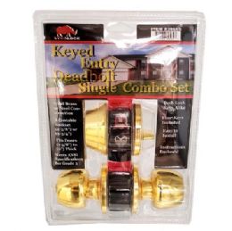 12 Bulk Ryno Deadbolt Combo Set