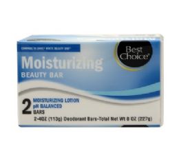 24 Bulk Best Choice Moisturizing Bar Soap 4oz2ct