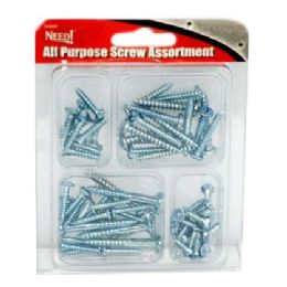 96 Bulk Q6 All Purpose Screw Assortment