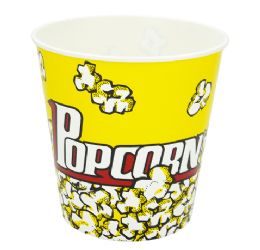 24 Bulk Bh Pl Popcorn Container 7in X 7.20in