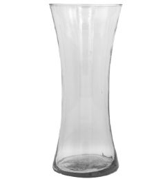 6 Bulk Glass Clear Vase 12x5 In.