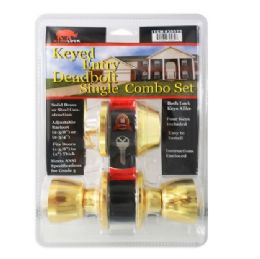 12 Bulk Ryno Entry Deadbolt Single Combo Set