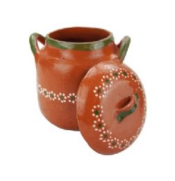 6 Bulk Clay Bean Pot 4-5l