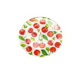 96 Bulk Bh Melamine Salad Plate 7.87in Cherries