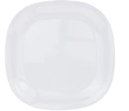 96 Bulk Bh Melamine Salad Plate Sq 8in White