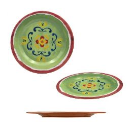 36 Bulk He Melamine Salad Plate Tala Clay 7.87in