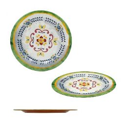 36 Bulk He Melamine D-Plate Tala Clay 10.75in