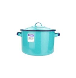 4 Bulk Cinsa Enamel Stock #24 Pot 8qt