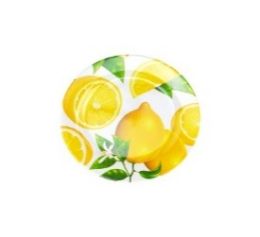 96 Bulk Bh Melamine Salad Plate 7.87in Lemon
