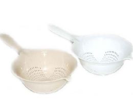 24 Bulk Bh Colander W Hadnle 2 Colors D: 9in