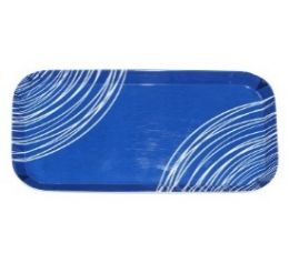 72 Bulk Bh Melamine Drink Tray 12.6x6.75in Parkr
