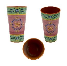 24 Bulk He Melamine Tumbler Tala Clay 20oz