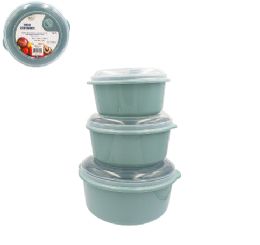 24 Bulk Bh Round Pl Food Container W Vent 3pk