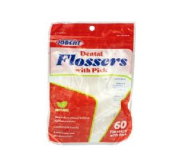 36 Bulk Iodent Mint Flossers 60ct