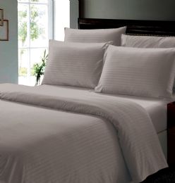 6 Bulk 4-Piece Classic Stripe Queen Sheet Set - Assorted