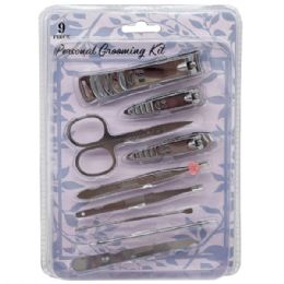 24 Bulk 9 Piece Personal Grooming Care Tool Set