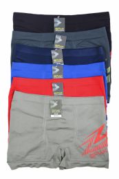 144 Bulk Spak Men 's Seamless Boxer Briefs