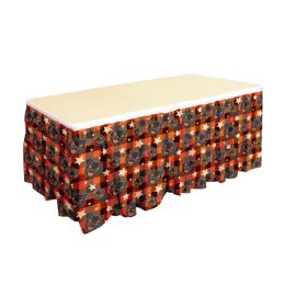 6 Bulk Vintage Halloween Table Skirting