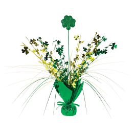 12 Bulk Shamrock Gleam 'n Spray Centerpiece