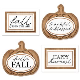 12 Bulk Fall Signs