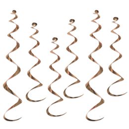 6 Bulk Twirly Whirlys - Bronze