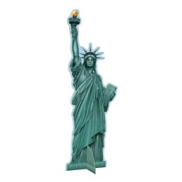 12 Bulk 3-D Statue Of Liberty Centerpiece