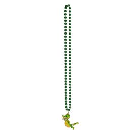120 Bulk Beads W/bobble Alligator Medallion