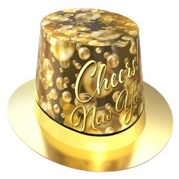 25 Bulk Champagne New Year HI-Hat