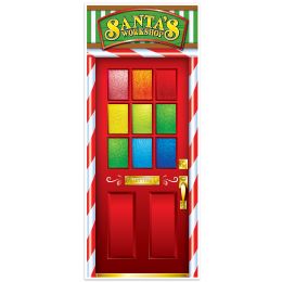 12 Bulk Santa's Workshop Door Cover