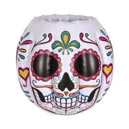 24 Bulk Inflatable Dod Sugar Skull Cooler
