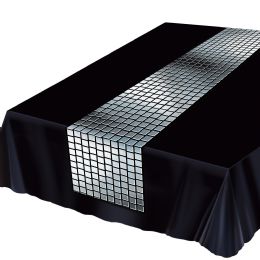 360 Bulk Metallic Disco Ball Table Runner