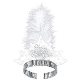 50 Bulk Whiteout New Year Tiara