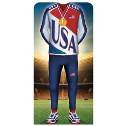 4 Bulk Int'l Sports Male Athlt Pht Prop StD-up