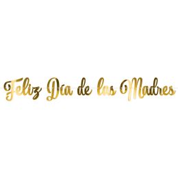 216 Bulk Foil Feliz Dia De La Madres Streamer