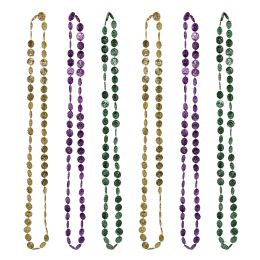 120 Bulk Mardi Gras Coin Beads