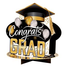 12 Bulk 3-D Congrats Grad Centerpiece