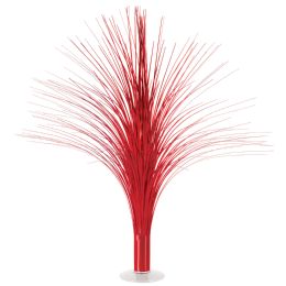 6 Bulk Metallic Spray Centerpiece - Red