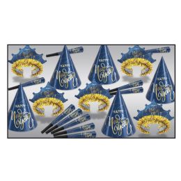Bulk Midnight Blue New Year Asst For 10