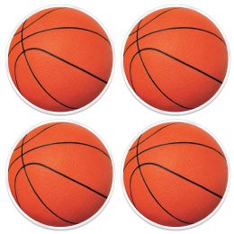 12 Bulk Plastic Basketball Placemats