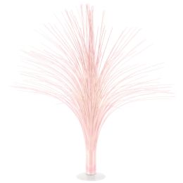 6 Bulk Metallic Spray Centerpiece - Rose Pink