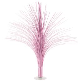 6 Bulk Metallic Spray Centerpiece - Pink