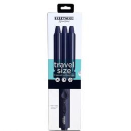 4 Bulk Hollywood Xpressions Travel 3 Barrel Curling Iron