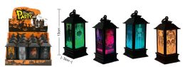 24 Bulk Led Halloween Party Lanterns 5x13cm