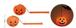 24 Bulk Led Halloween Pumpkin Lantern 10cm