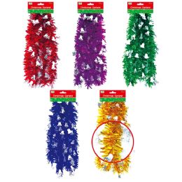 72 Bulk Christmas Garland Ribbon Accent