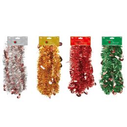 72 Bulk Christmas Garland Cane Accent